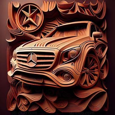 3D мадэль Mercedes Benz B (STL)